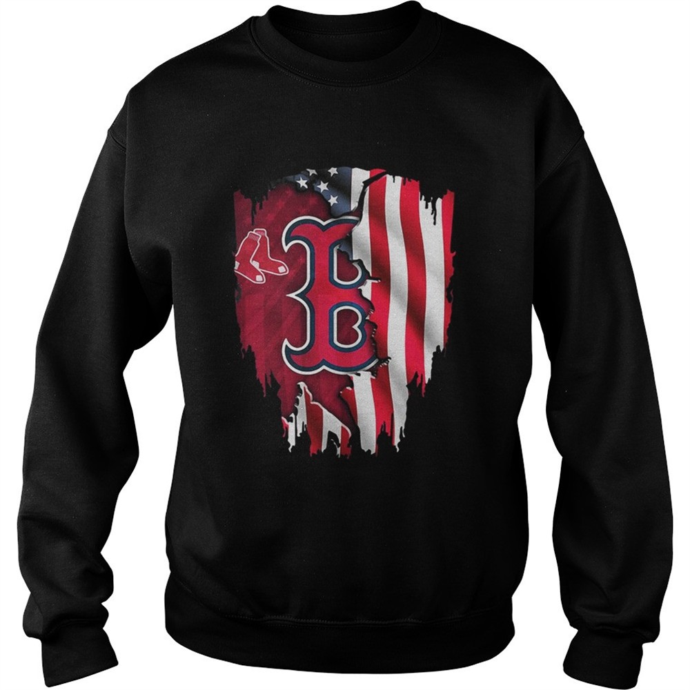 Boston Red Sox America Flag shirt