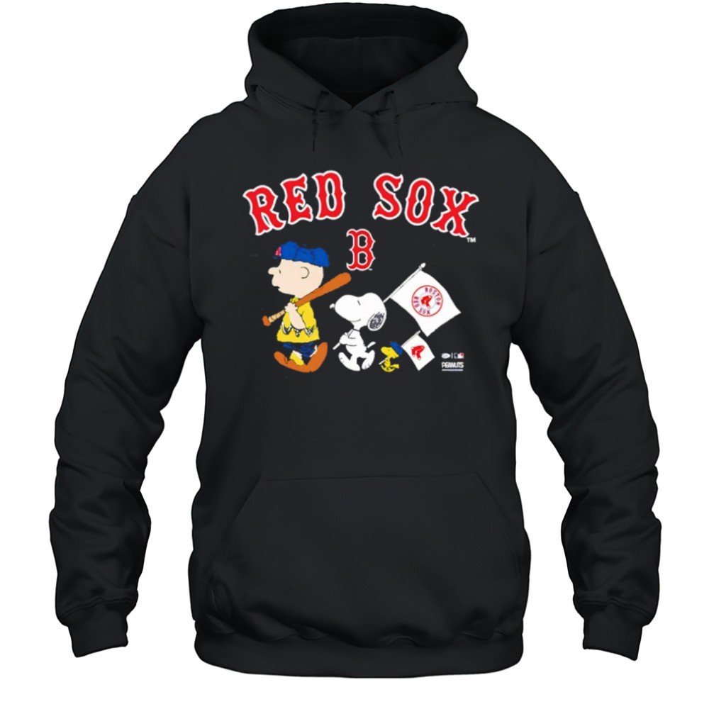 Boston Red Sox Peanuts Flag shirt