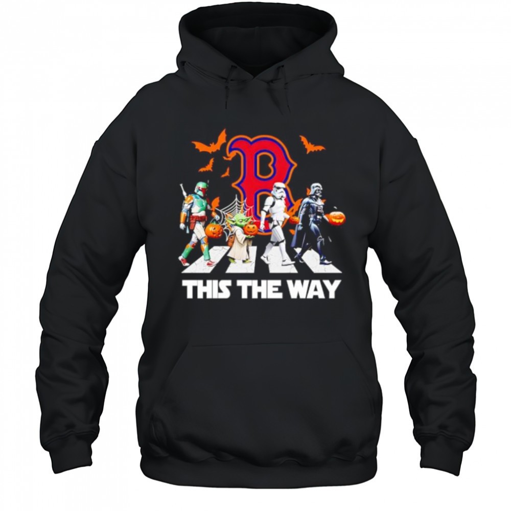 Boston Red Sox Star Wars This The Way Halloween shirt