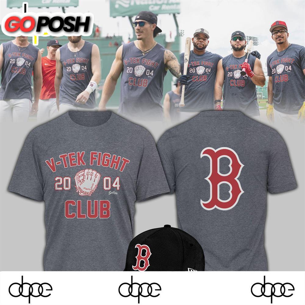 Boston Red Sox V-TEK Fight Club 2004 Shirt
