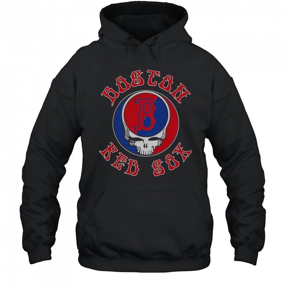 Boston Red Sox X Grateful Dead Skull T-Shirt