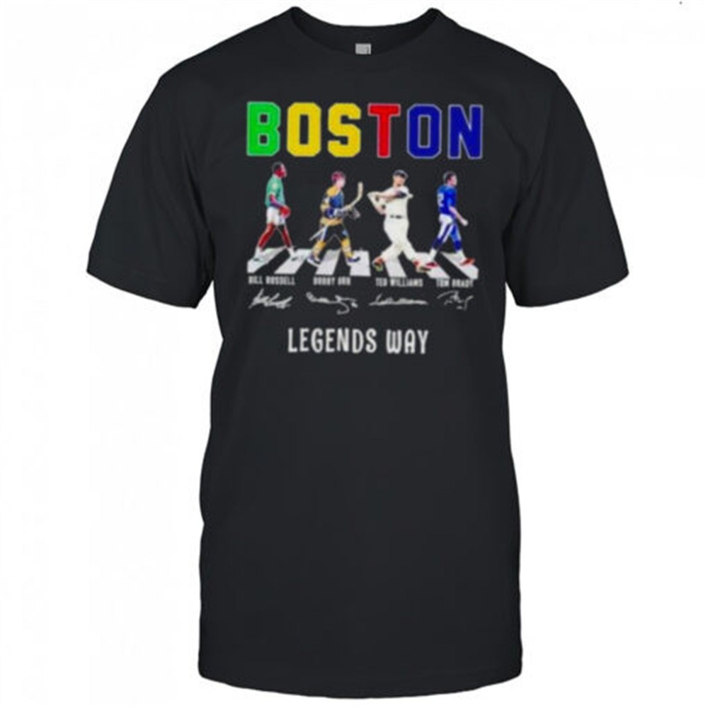 boston-sport-legends-way-abbey-road-signature-shirt-v6av6n7d Boston sport legends way abbey road signature shirt