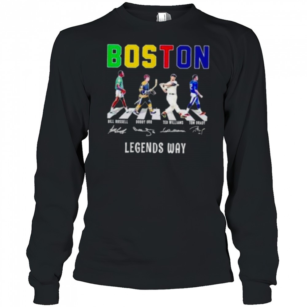 boston-sport-legends-way-abbey-road-signature-shirt-v6av6n7d Boston sport legends way abbey road signature shirt