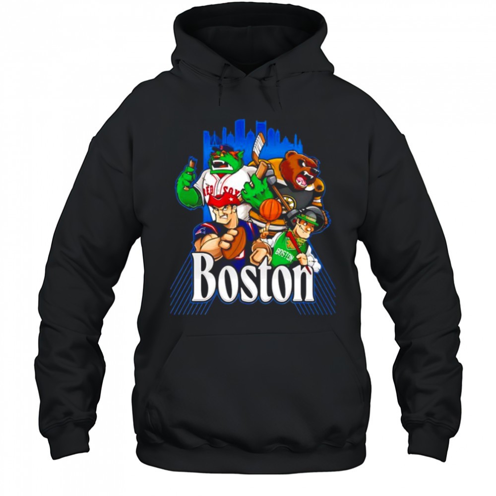 Boston sports mascot shirt