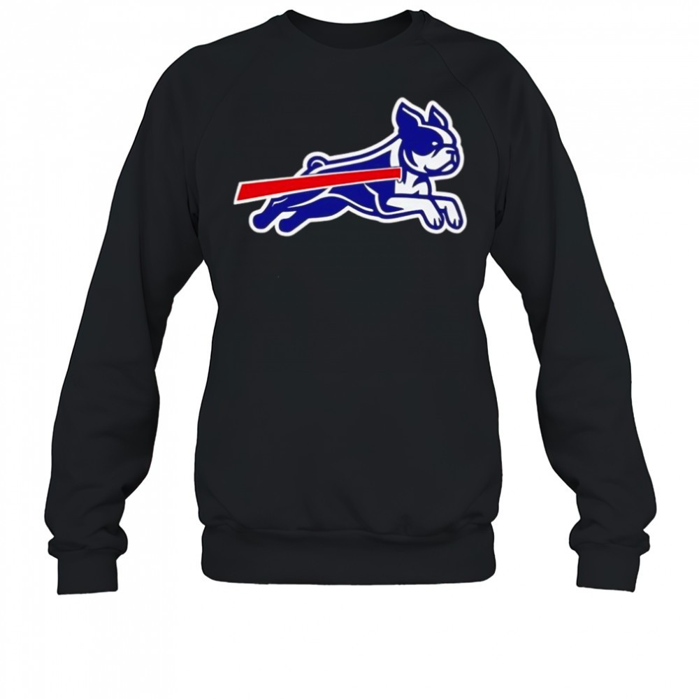 boston-terrier-buffalo-bills-football-retro-style-shirt-cier259r Boston Terrier Buffalo Bills football retro style shirt