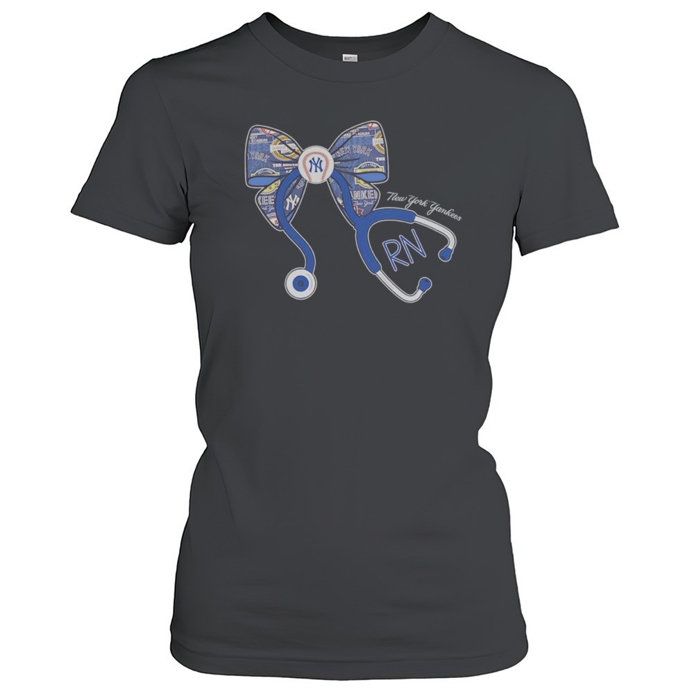 bow-stethoscope-new-york-yankees-baseball-shirt-56ecpc4r Bow Stethoscope New York Yankees Baseball Shirt
