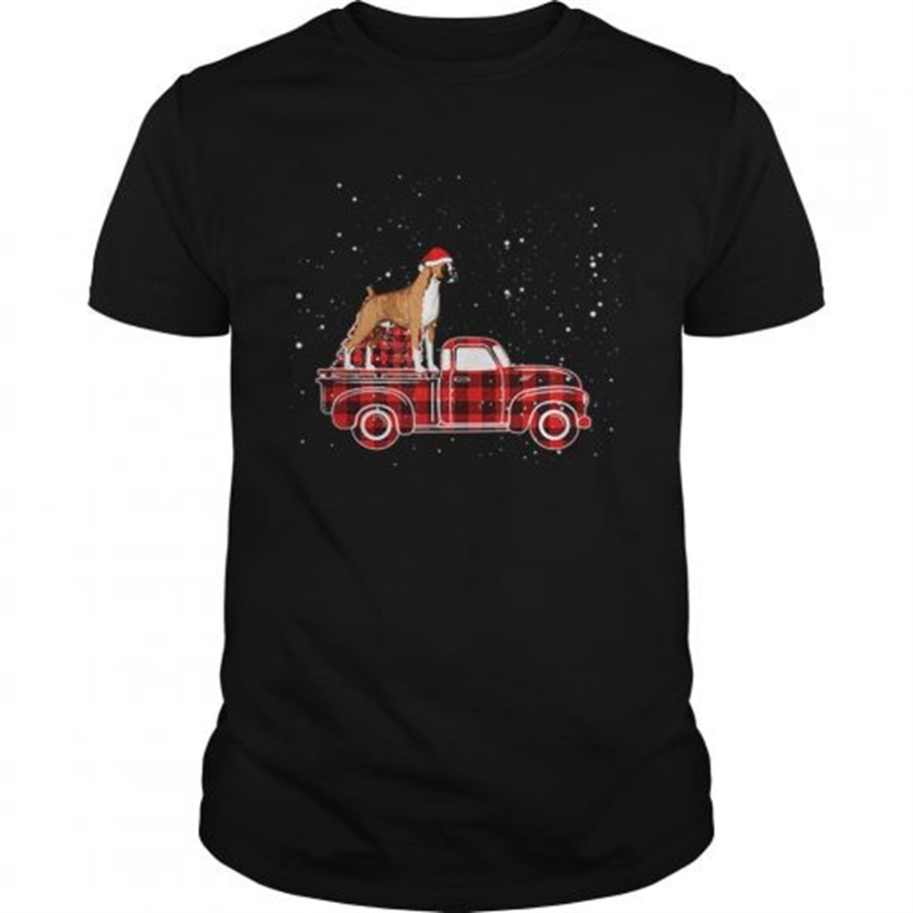 boxer-buffalo-plaid-truck-xmas-boxer-christmas-shirt-uynlnepo Boxer Buffalo Plaid Truck Xmas Boxer Christmas shirt