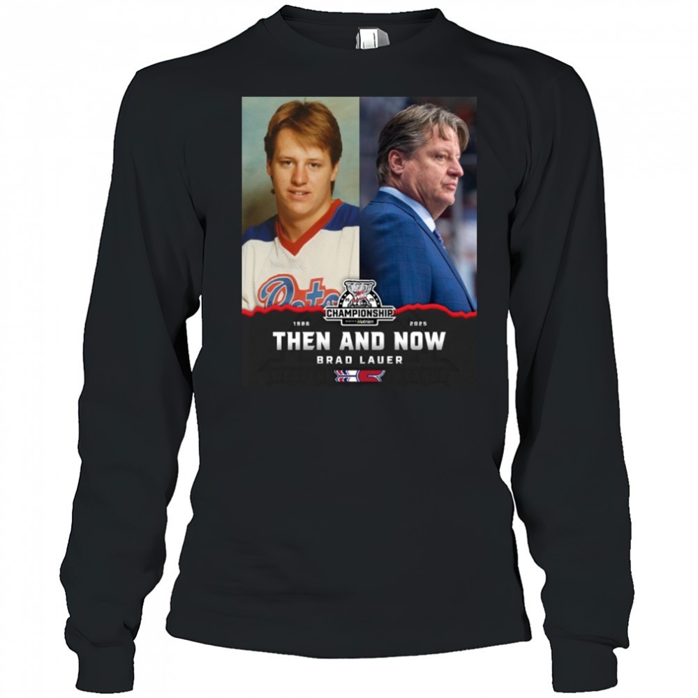 brad-lauer-1986-2025-then-and-now-spokane-chiefs-whl-championship-poster-t-shi-1u4uppvv Brad Lauer 1986 – 2025 Then And Now Spokane Chiefs WHL Championship Poster t-shirt