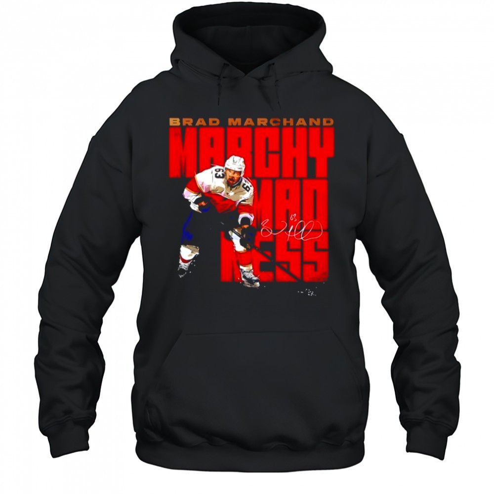 Brad Marchand Florida Marchy Madness WHT T-Shirt