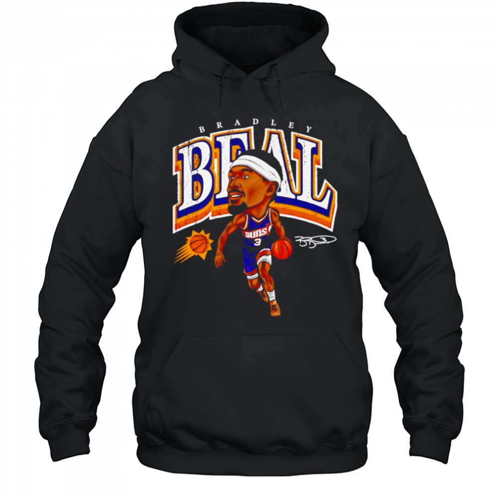 Bradley Beal Phoenix Suns cartoon shirt