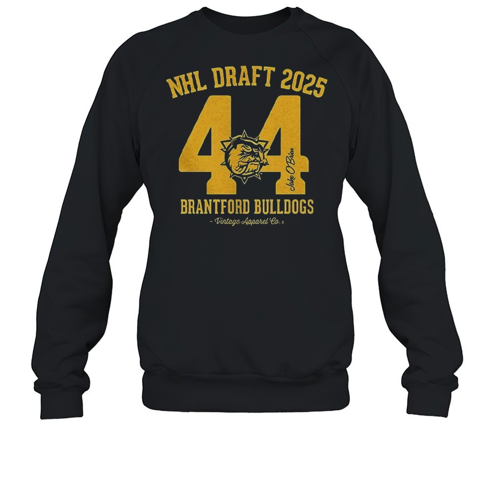 Brantford Bulldogs NHL Draft 2025 Jabo OBrien Shirt