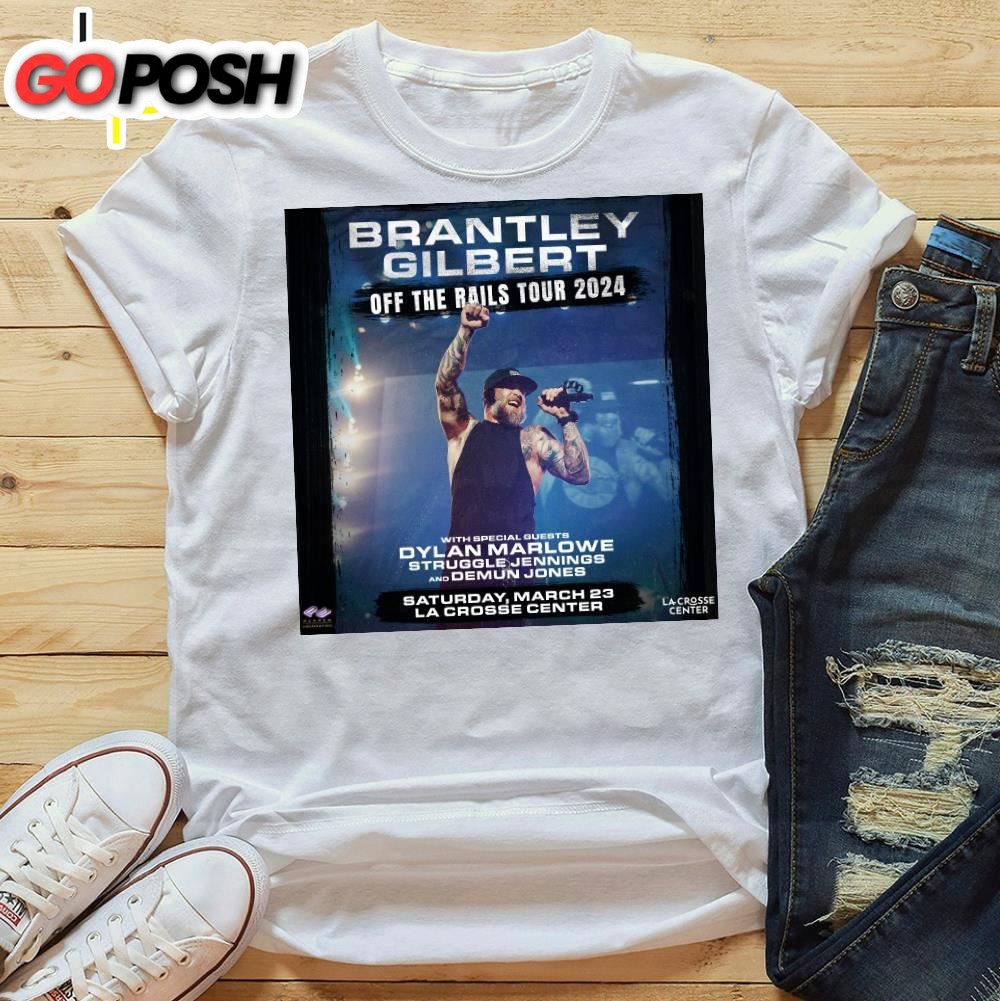 Brantley Gilbert Off The Rails Tour 2025 Shirt