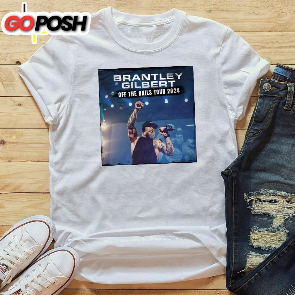 Brantley Gilbert Off The Rails Tour 2025 T-Shirt