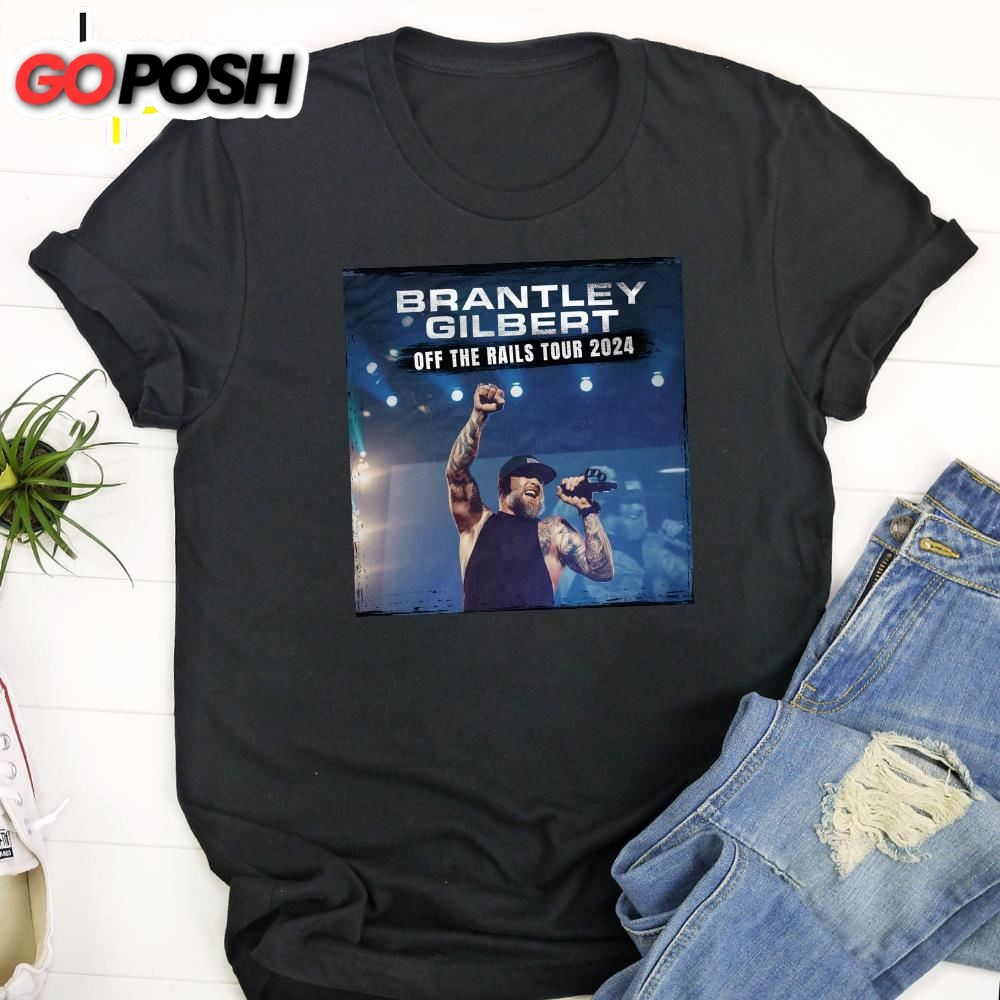 Brantley Gilbert Off The Rails Tour 2025 Unisex T-Shirt