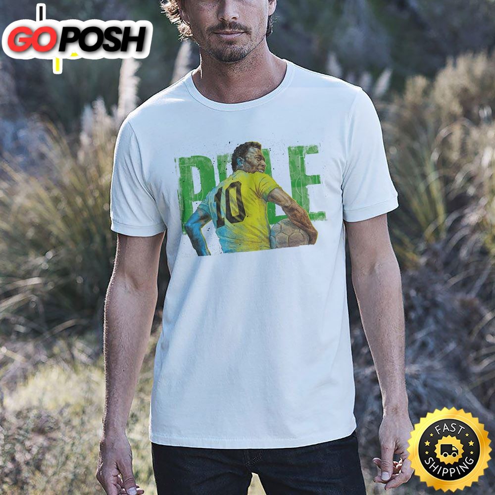 Brazil Pele Captain & Football Legend Unisex T-Shirt