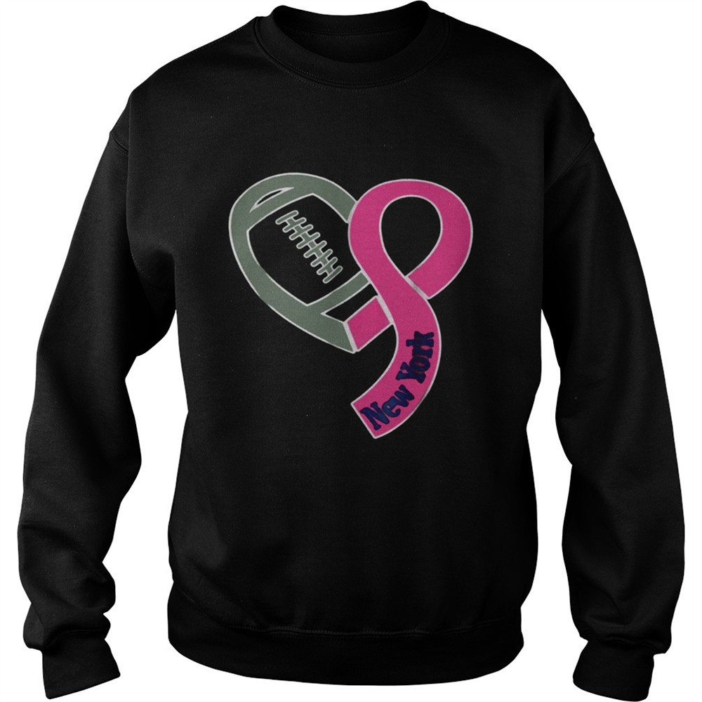 Breast Cancer Awareness New York Football shirt