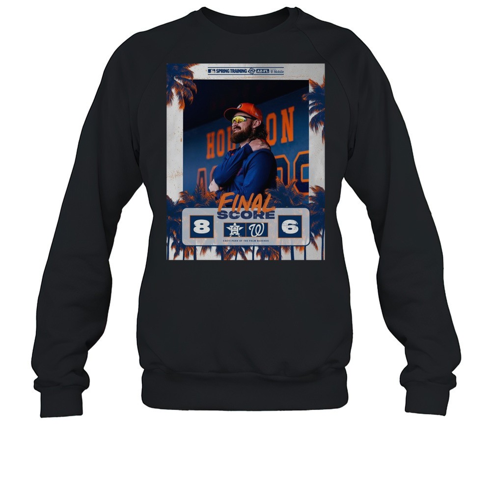 Brendan Rodgers Houston Astros Vs Washington Nationals Final Score 8 6 Gacte Park Of The Palm Beaches Poster T-shirt