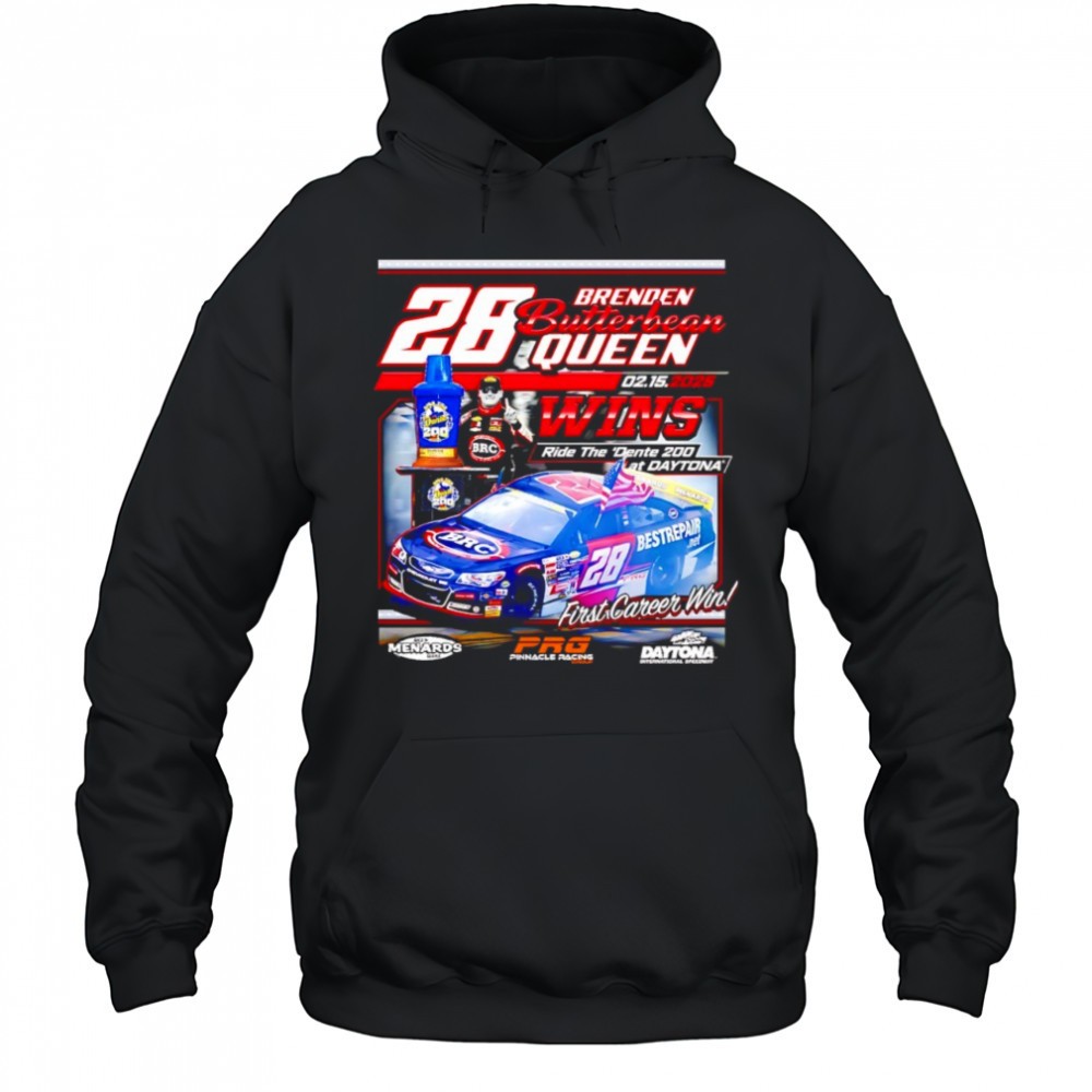 Brenden Butterbean Queens first career win at Daytona ARCA Menards Series shirt