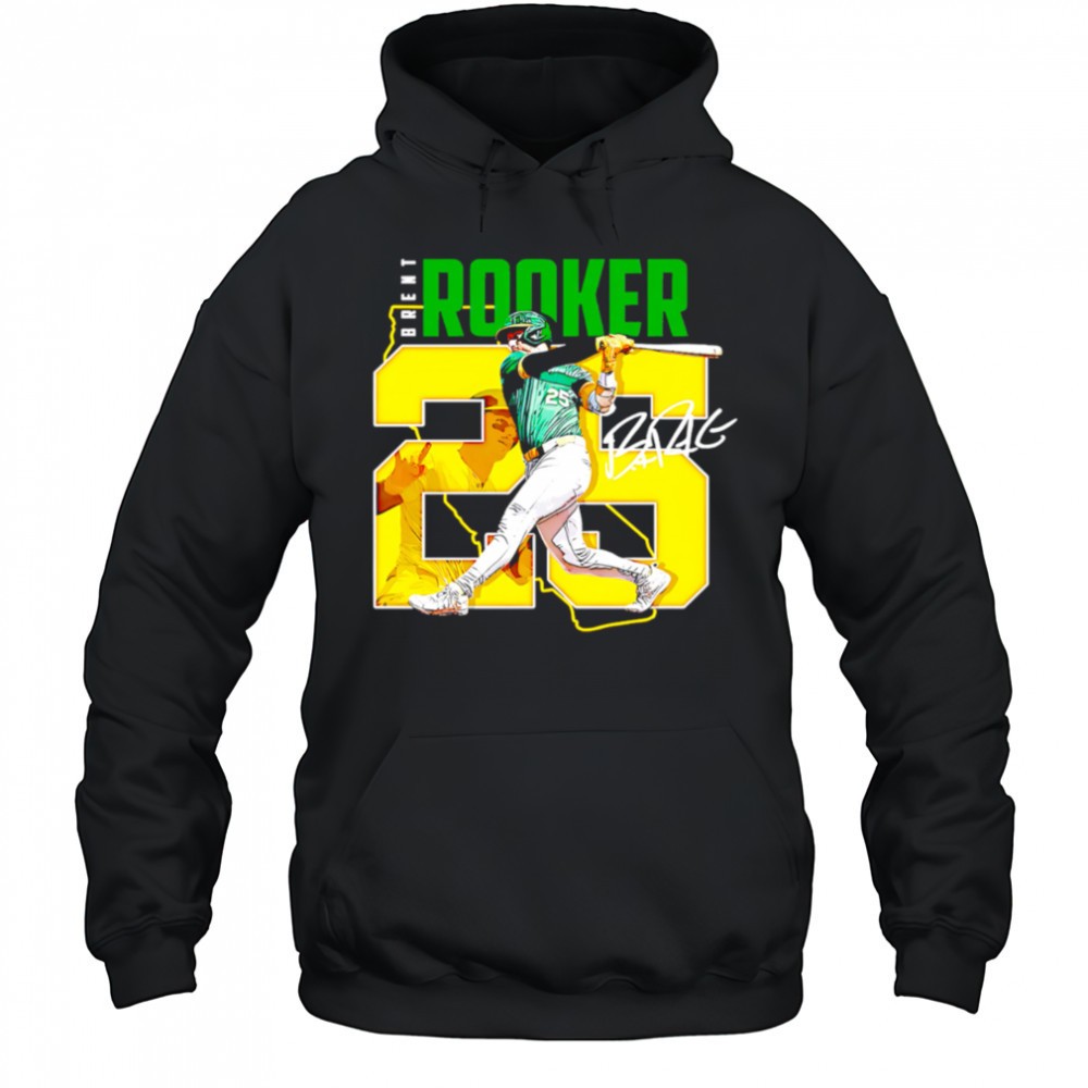 Brent Rooker Sacramento Name Number 25 shirt