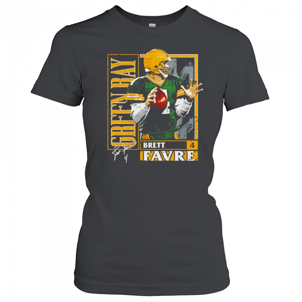 brett-favre-green-bay-card-style-shirt-6r5gqm9i Brett Favre Green Bay card style shirt