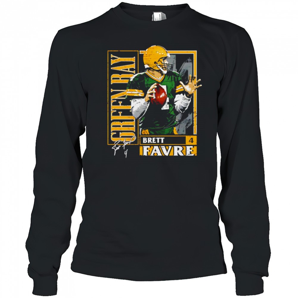 brett-favre-green-bay-card-style-shirt-6r5gqm9i Brett Favre Green Bay card style shirt