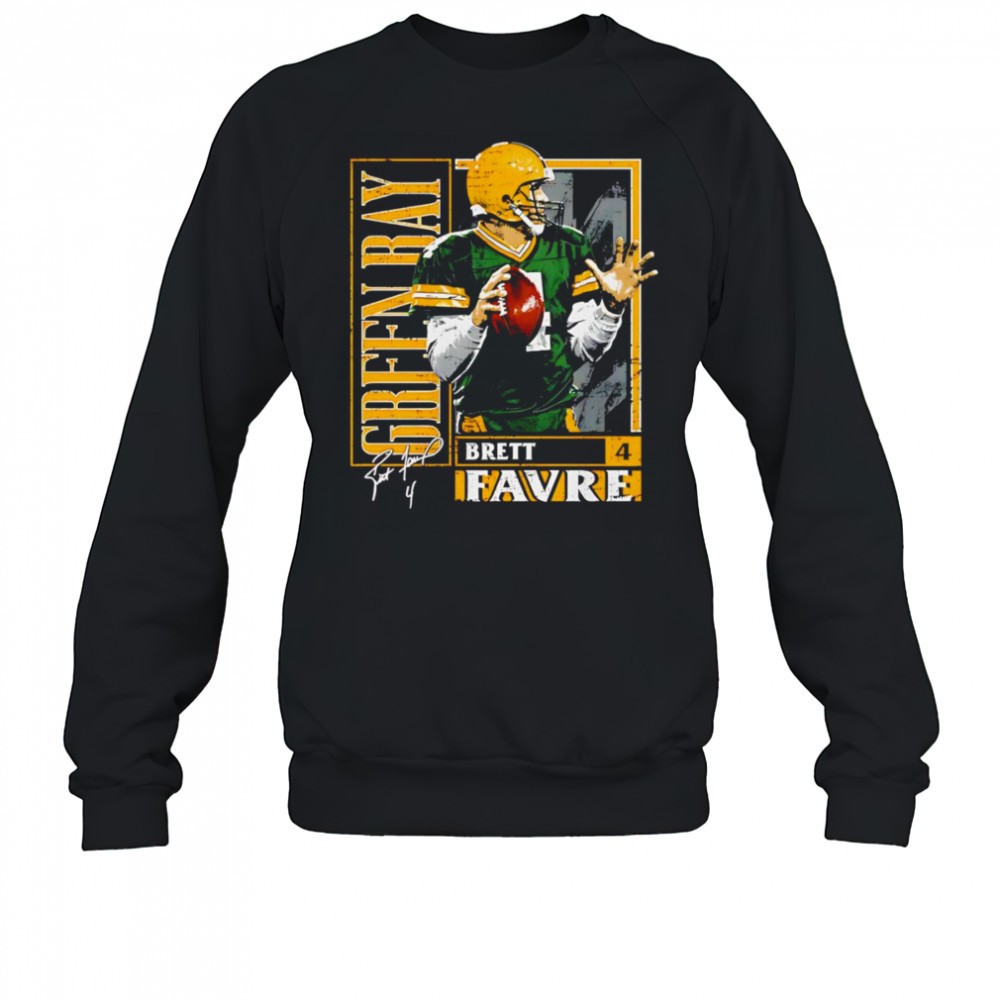 brett-favre-green-bay-card-style-shirt-6r5gqm9i Brett Favre Green Bay card style shirt