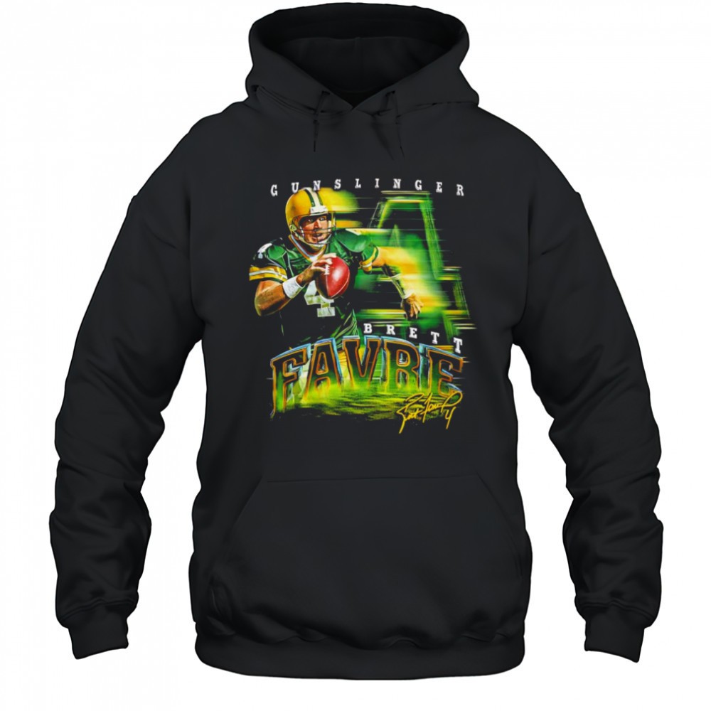Brett Favre Green Bay Grunge graphic shirt