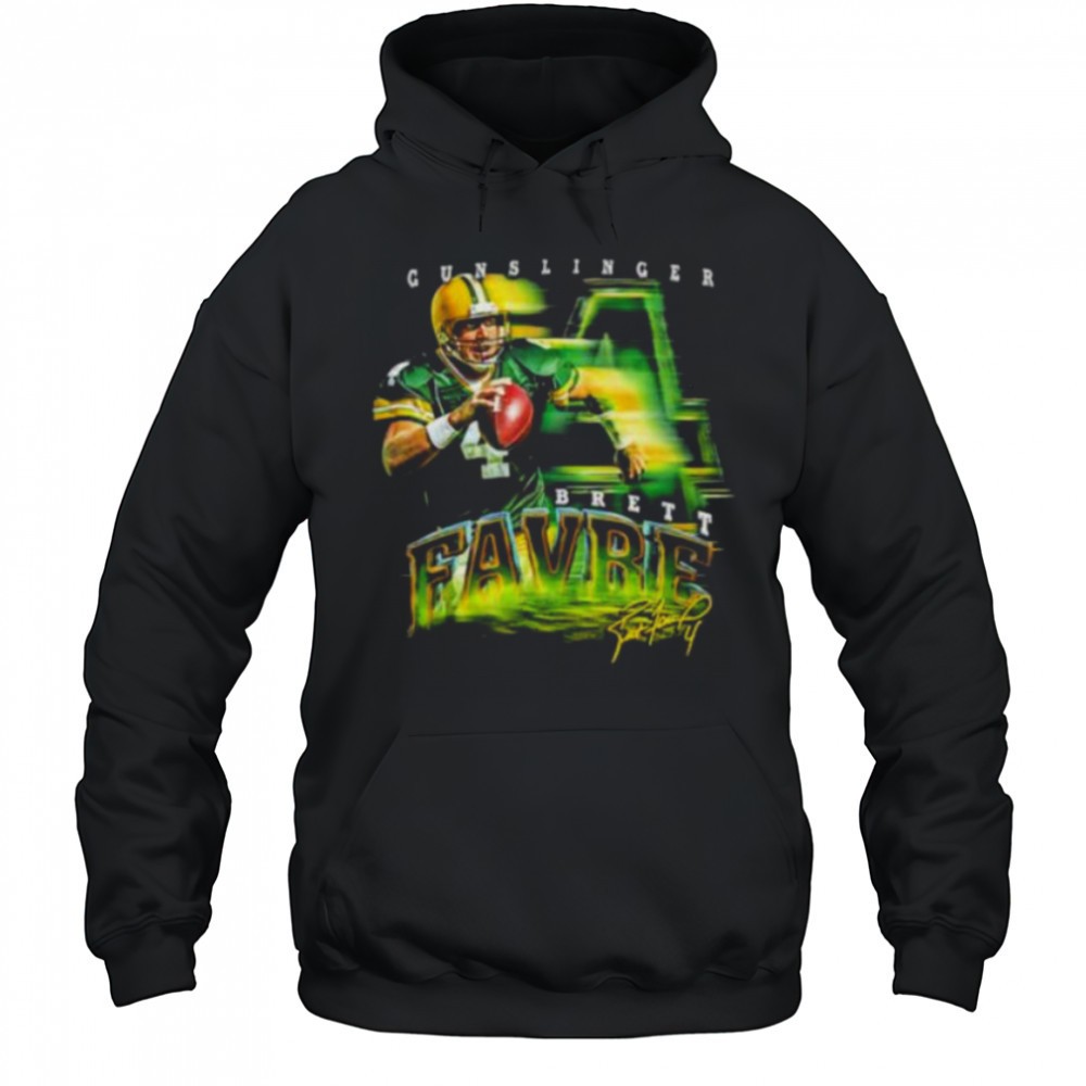 Brett Favre Green Bay Packers grunge signature shirt