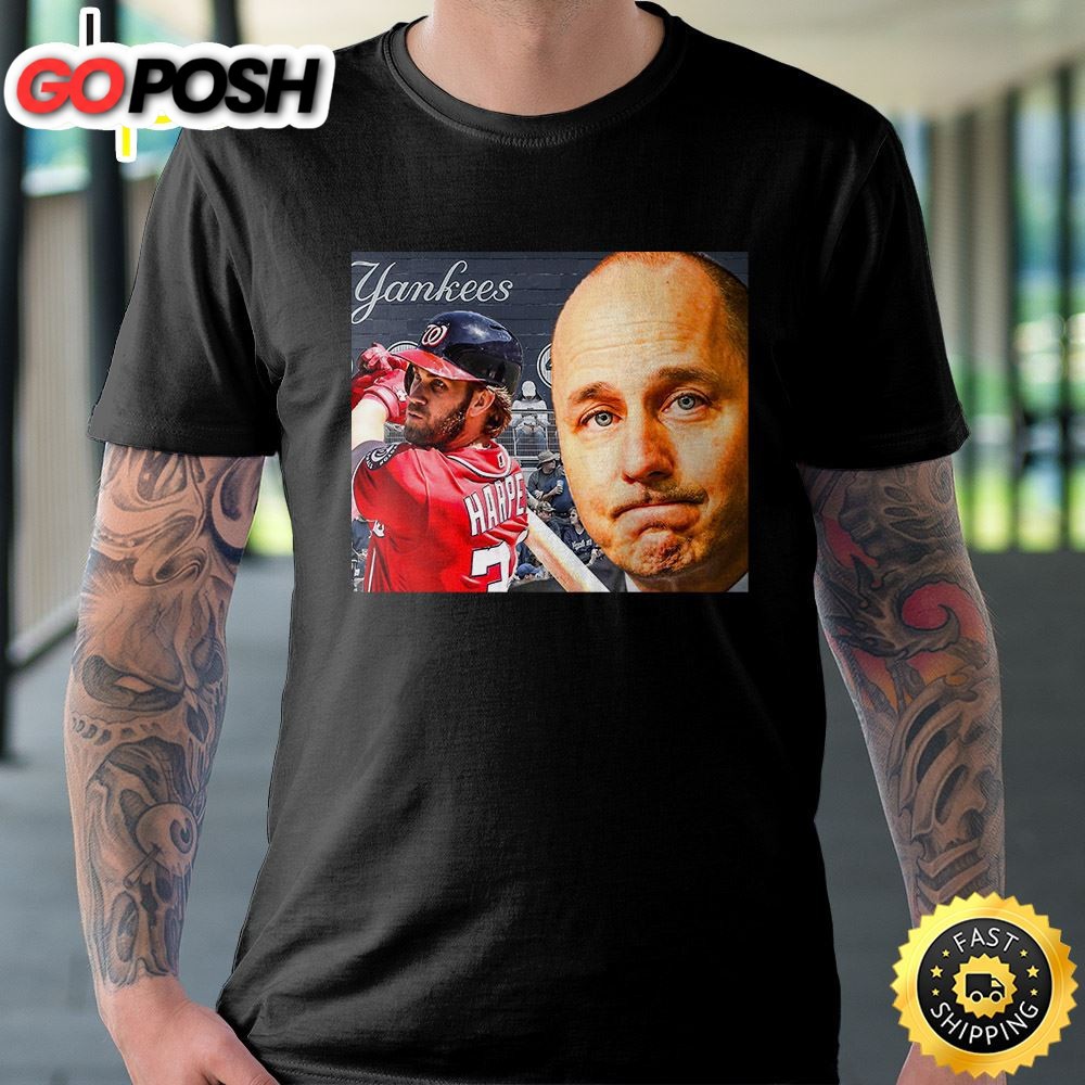 Brian Cashman & Bryce Harper Basic T-Shirt