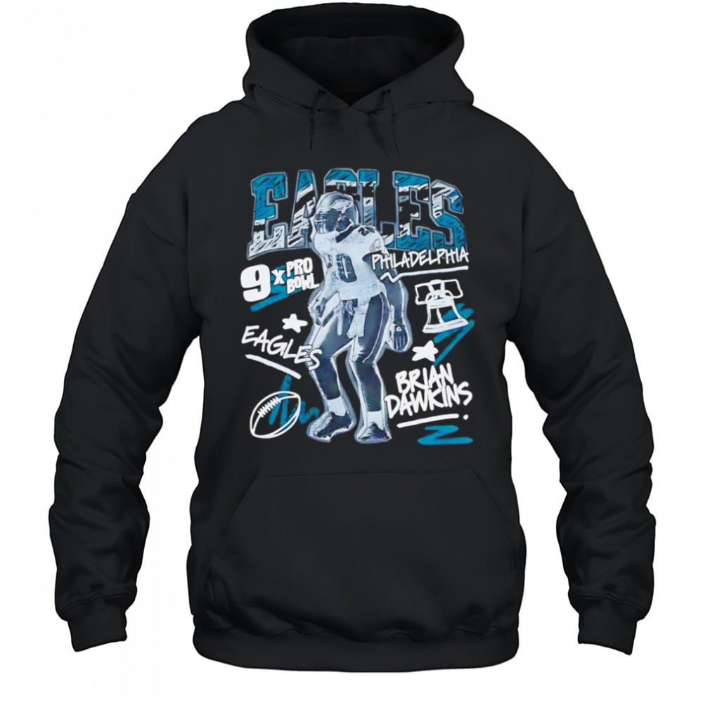 Brian Dawkins chalked up shirt