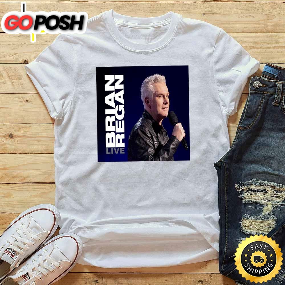 Brian Regan Live Torrington,Ct Tour 2025 White T-Shirt