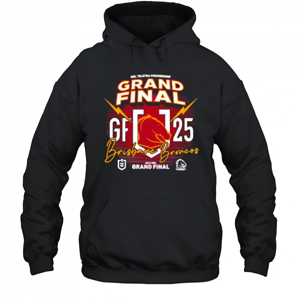 Brisbane Broncos 2025 Grand Final shirt