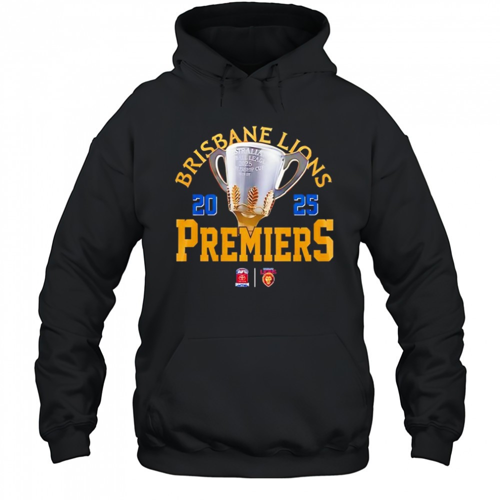 Brisbane Lions 2025 premiers Australian Football League AFL season shirt