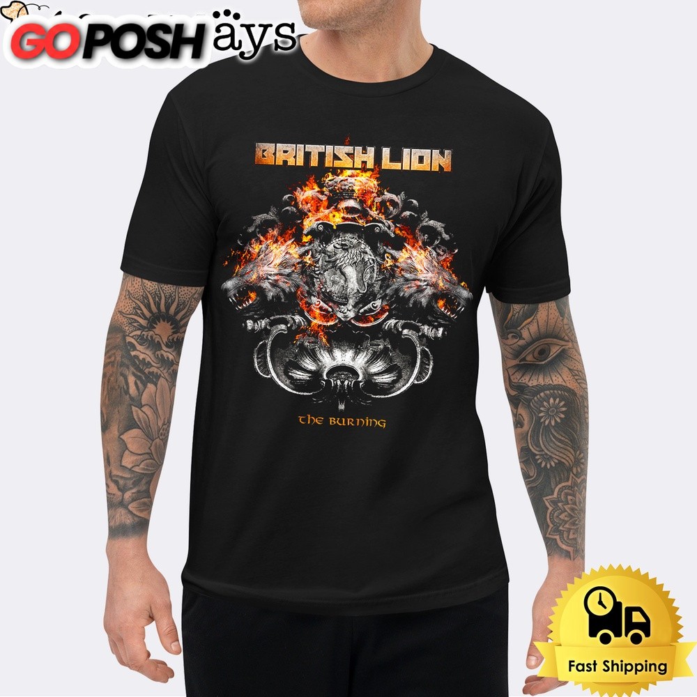 British Lion The Burning Album Unisex T-Shirt