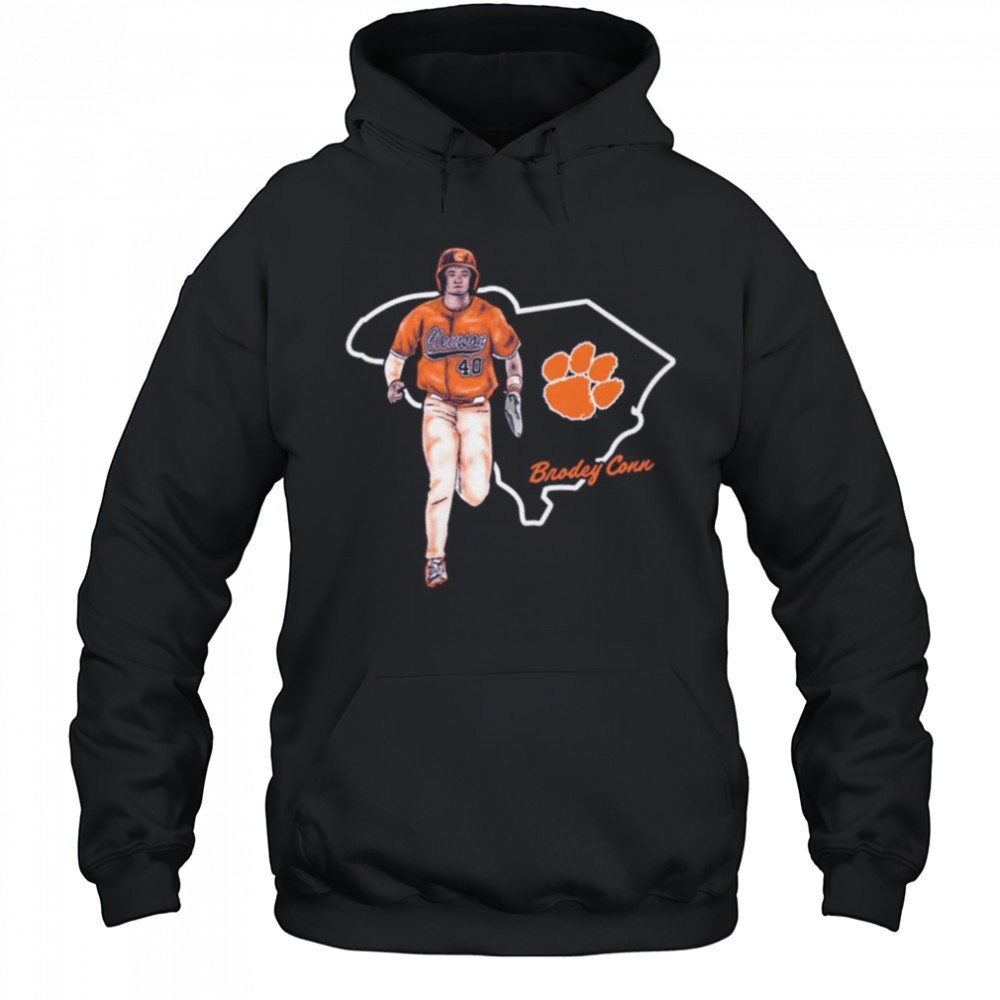Brodey Conn Clemson Tigers Baseball State NCAA Division I 2025 t-shirt