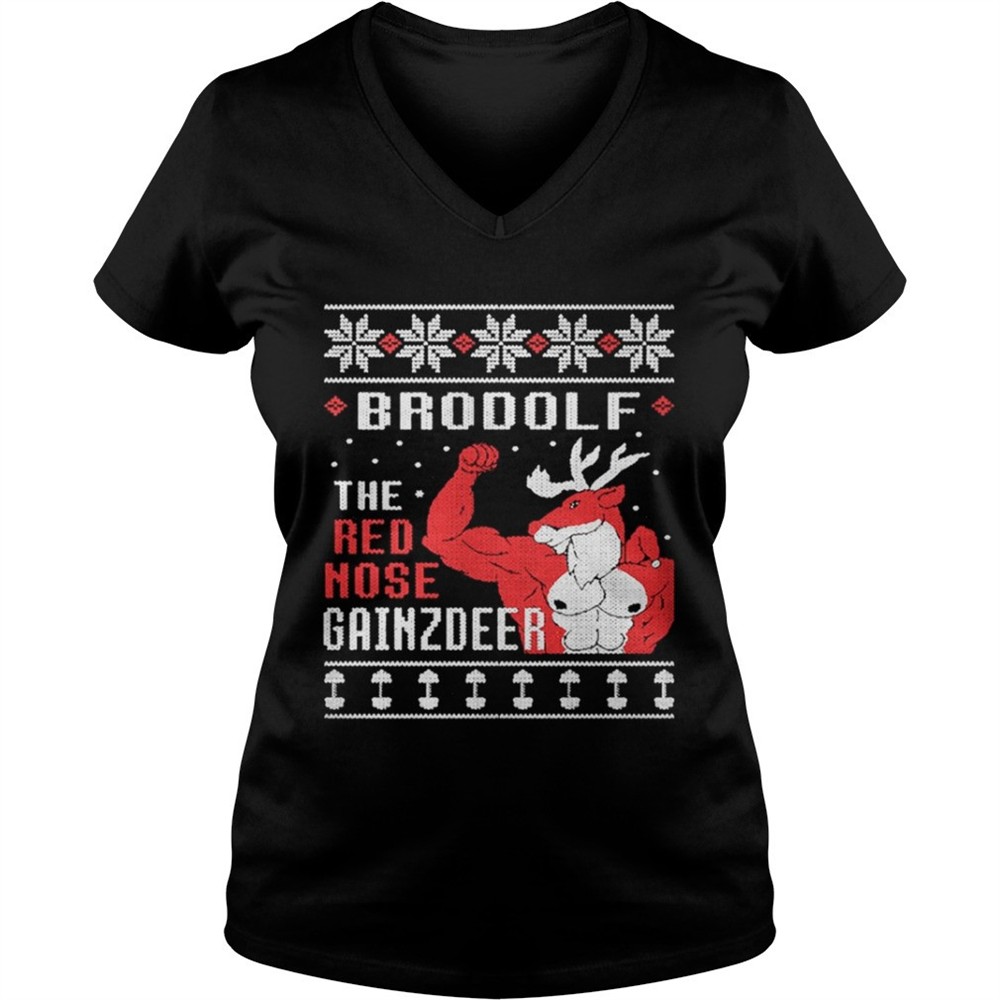 brodolf-the-rednose-gainzdeer-ugly-christmas-shirt-colxr9sc Brodolf the rednose gainzdeer ugly Christmas shirt