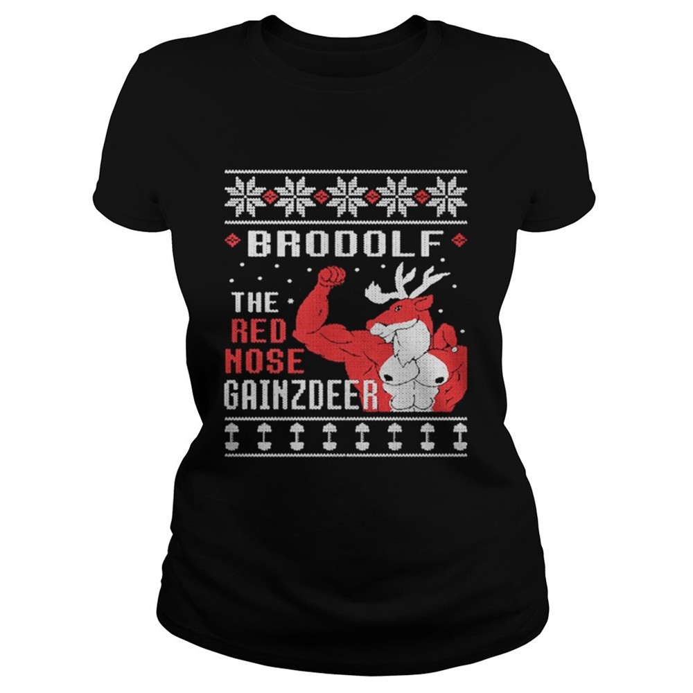 brodolf-the-rednose-gainzdeer-ugly-christmas-shirt-colxr9sc Brodolf the rednose gainzdeer ugly Christmas shirt