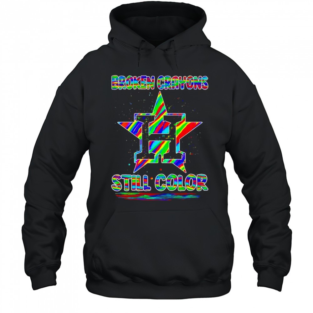 Broken crayons still color Houston Astros shirt