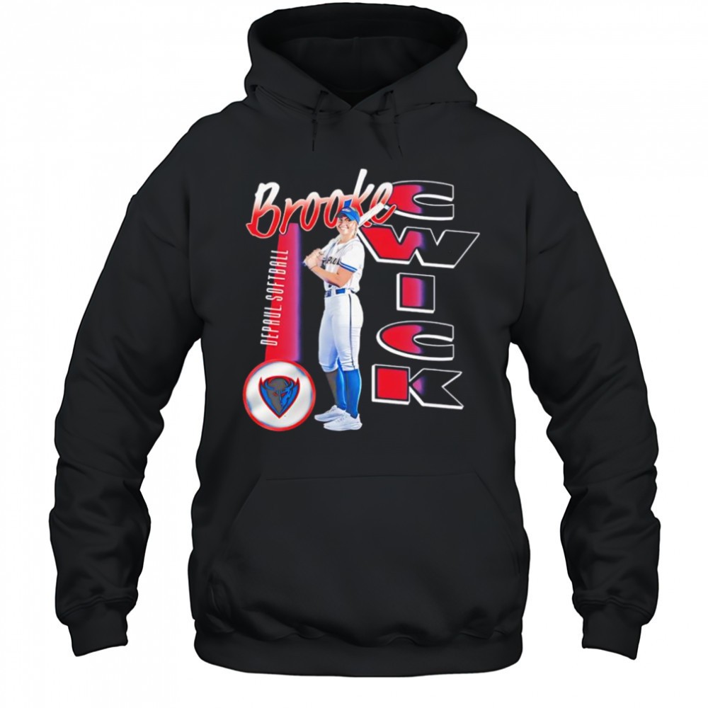 Brooke Cwick Depaul softball signature shirt
