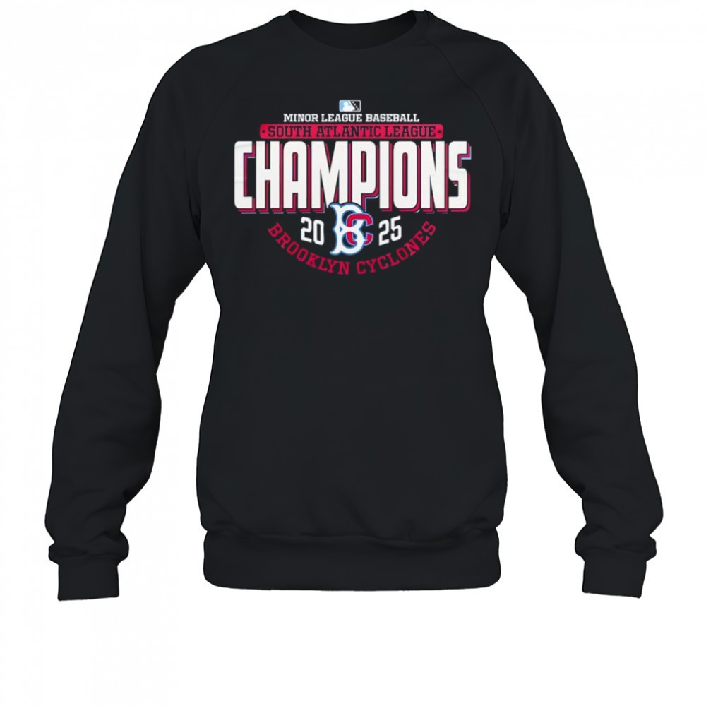 brooklyn-cyclones-minor-league-baseball-2025-south-atlantic-league-champion-shir-ov4fzbiw Brooklyn Cyclones Minor League Baseball 2025 South Atlantic League Champion shirt