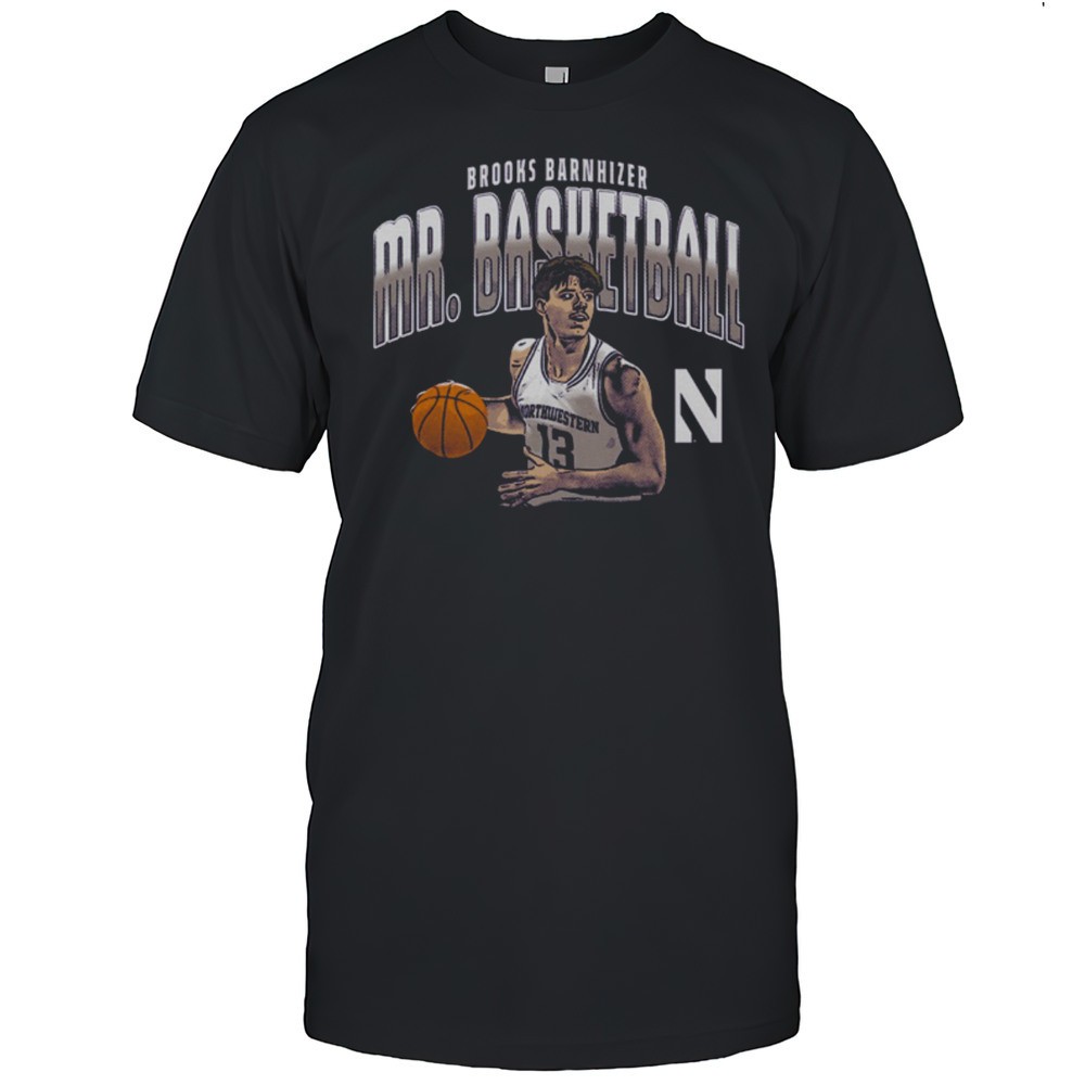 brooks-barnhizer-mr-basketball-northwestern-wildcats-of-the-big-ten-conference-9focsaca Brooks Barnhizer Mr. Basketball Northwestern Wildcats Of The Big Ten Conference Graphic T-shirt