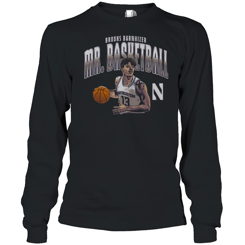 brooks-barnhizer-mr-basketball-northwestern-wildcats-of-the-big-ten-conference-9focsaca Brooks Barnhizer Mr. Basketball Northwestern Wildcats Of The Big Ten Conference Graphic T-shirt