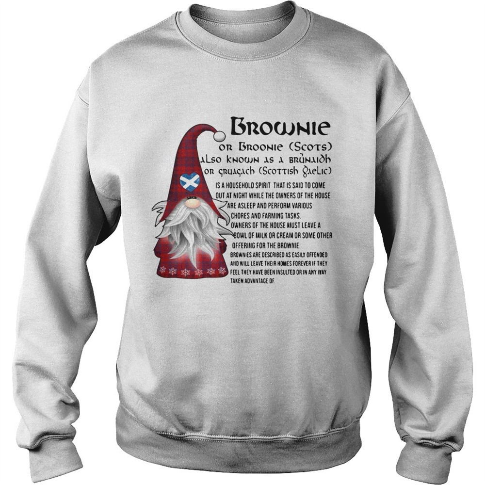 Brownie Is A Household Spirit That Is Said To Come Out At Night shirt