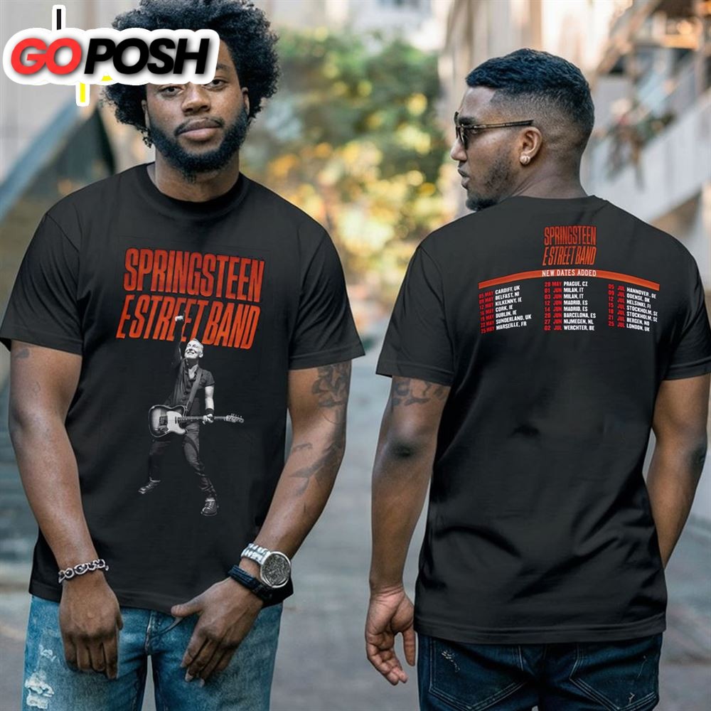Bruce Springsteen 2024 World Tour T-Shirt