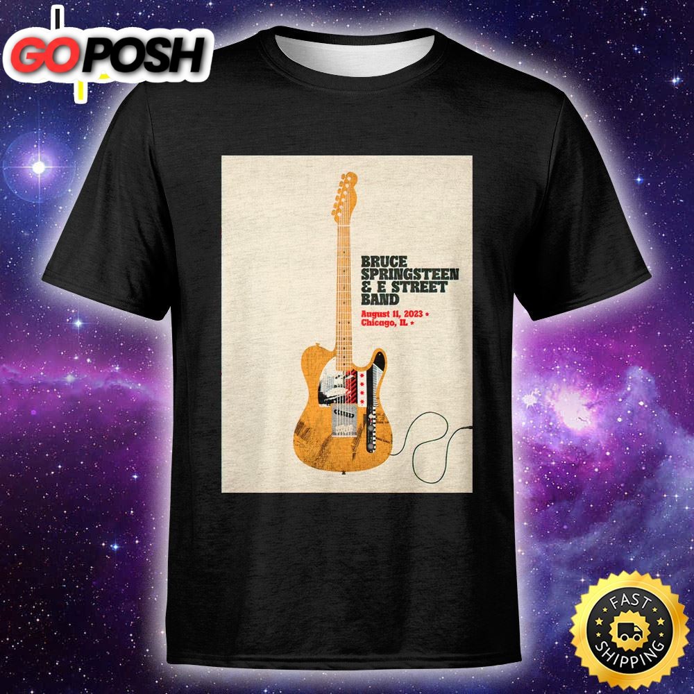 Bruce Springsteen & E Street Band Chicago August 11, 2025 Unisex Shirt
