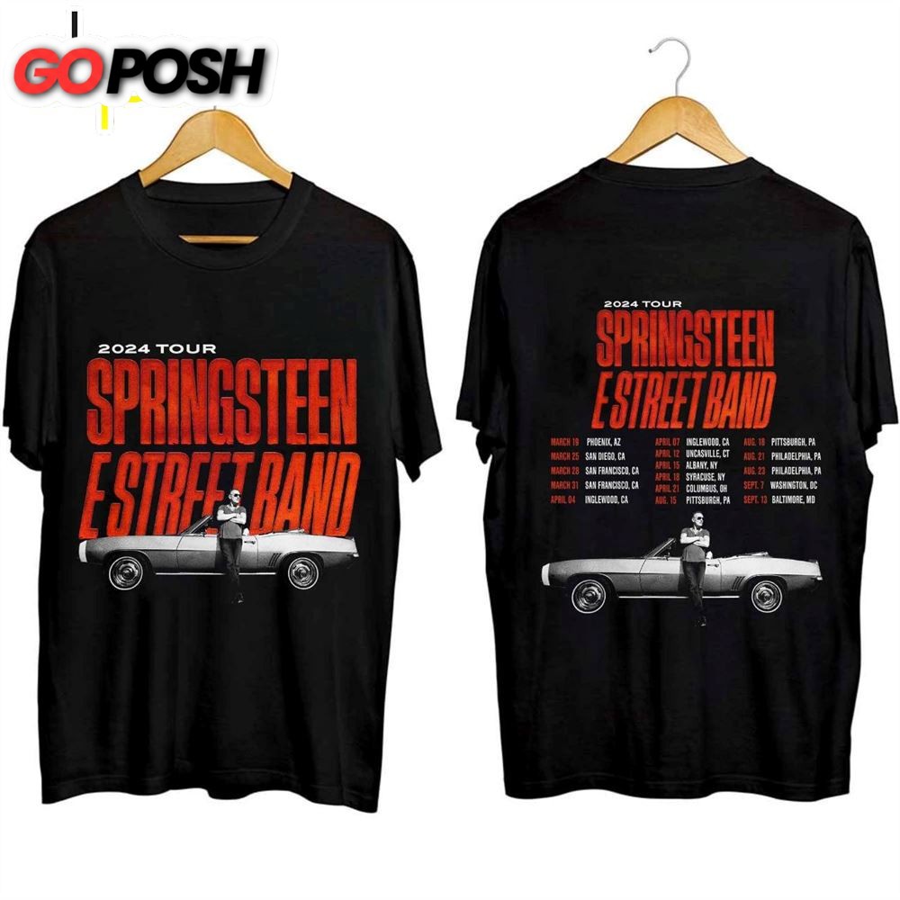 Bruce Springsteen & The E Street Band Rescheduled US T-shirt