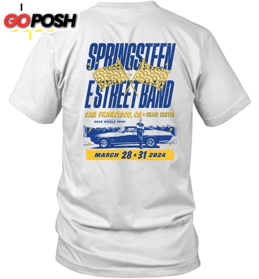 Bruce Springsteen & The E-Street Band San Francisco 2025 March 28 Show Shirt