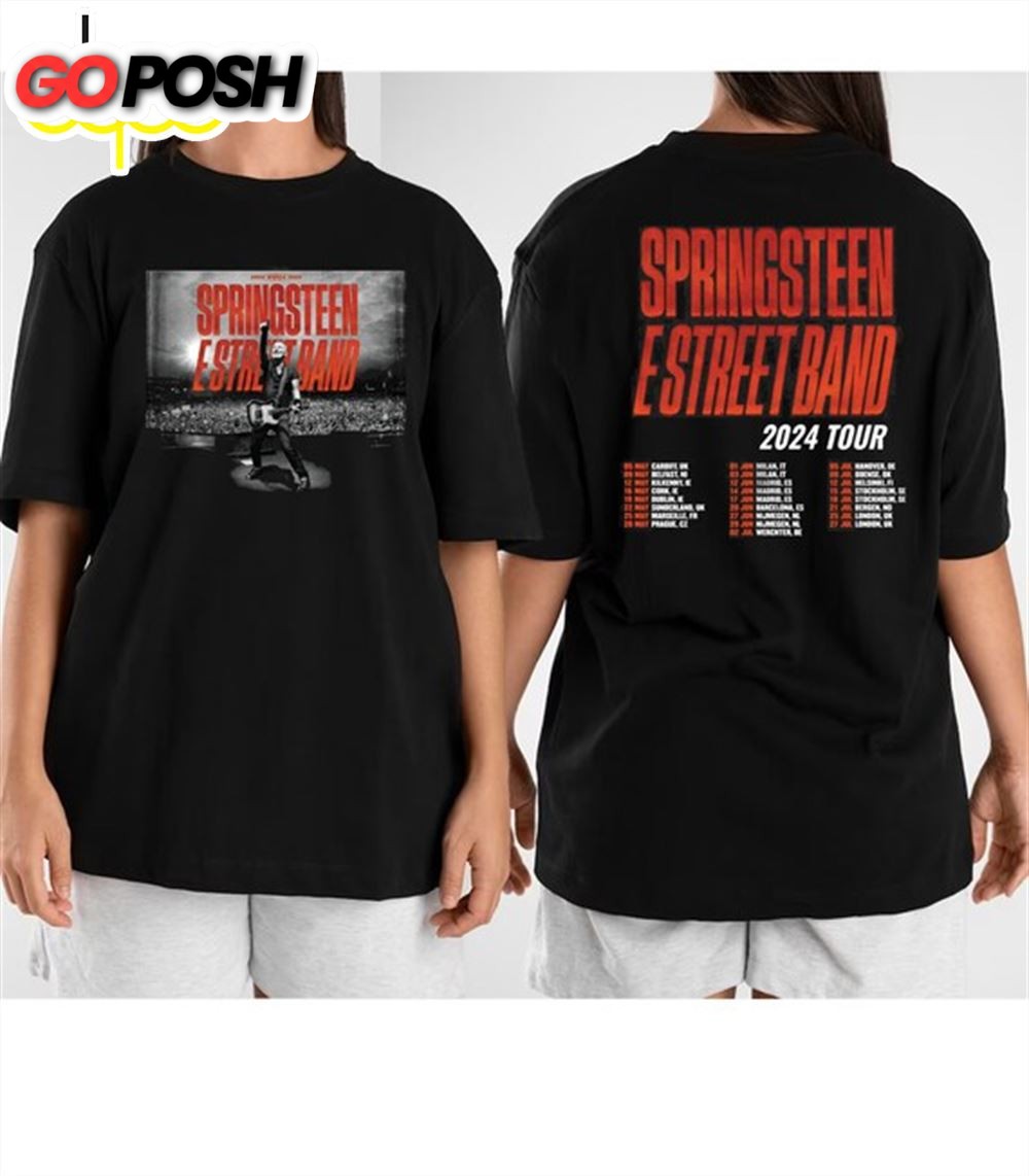 Bruce Springsteen und E Street Band UK And Europe Tour 2024 Shirt
