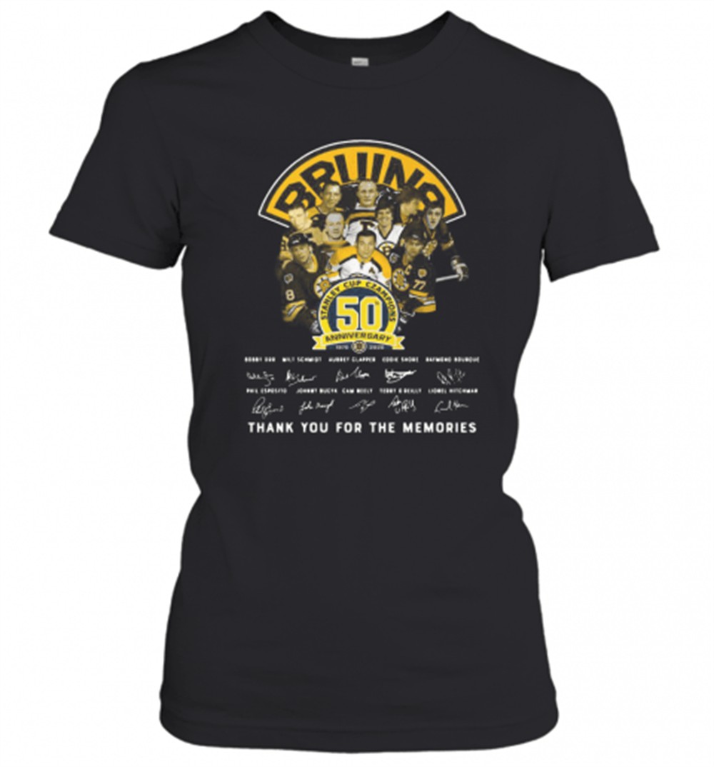 bruins-stanley-cup-champions-50th-anniversary-signature-t-shirt-48zpohlx Bruins Stanley Cup Champions 50Th Anniversary Signature T-Shirt