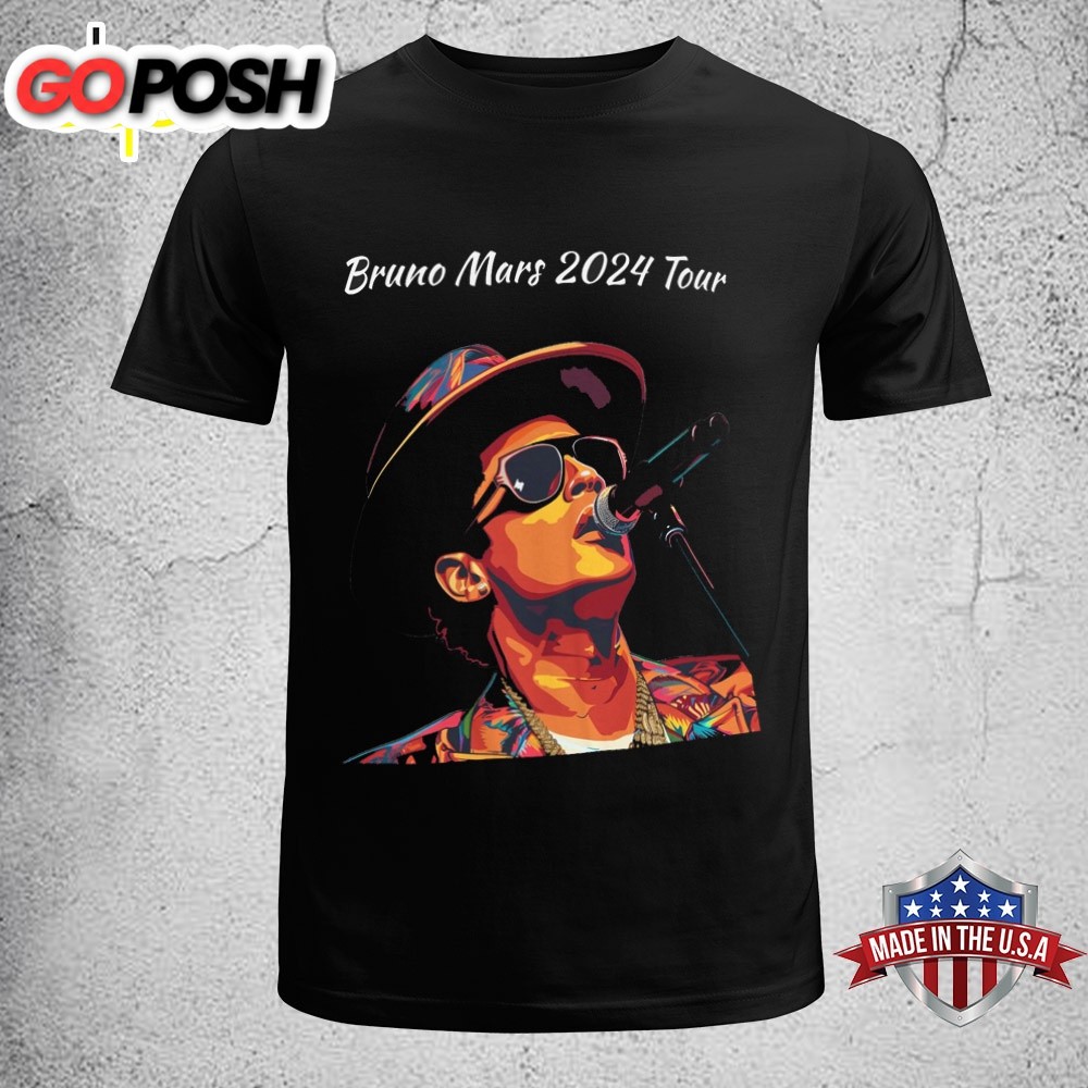 Bruno Mars 2025 Tour Music Unisex T-Shirt